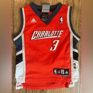 ADIDAS Lance Stephenson Charlotte Bobcats Rare Jersey #1 Youth SZ Medium EUC